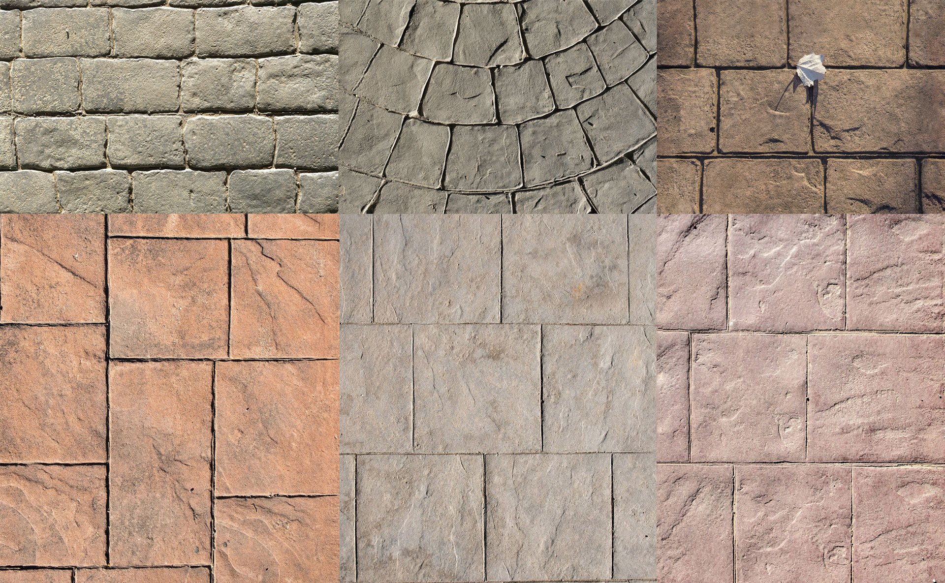 Stamped-concrete